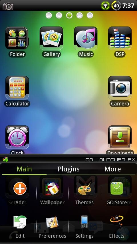 SENSE GO Launcher EX Theme