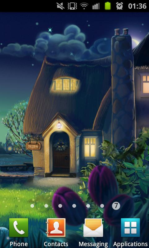 Night Garden Live Wallpaper