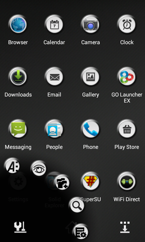 NEXT Launcher Minimal Buttons