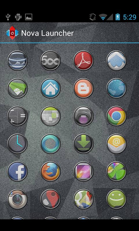 Metal Ring Icon Theme