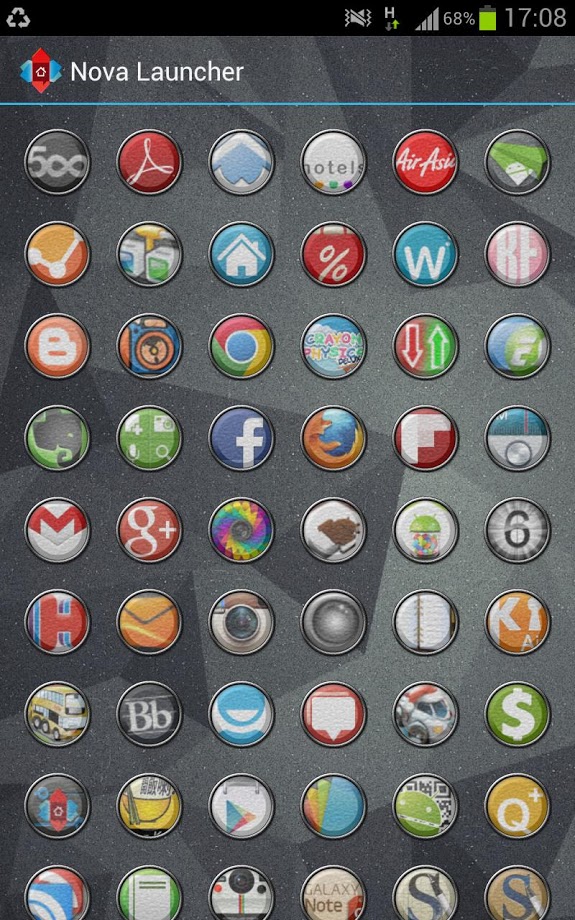 Metal Ring Icon Theme