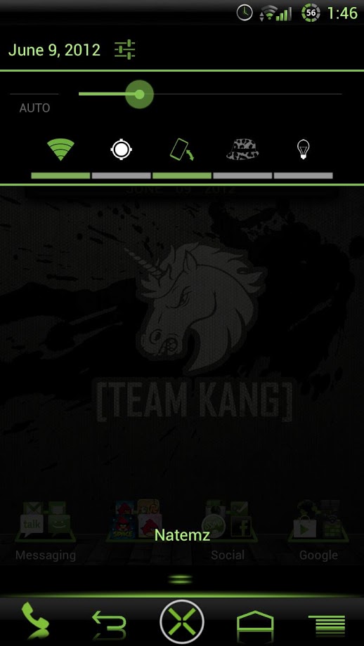 NateModz Green CM10 Theme