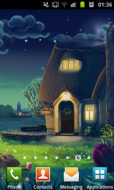 Night Garden Live Wallpaper