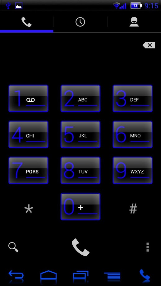 NateModz Blue CM10 Theme