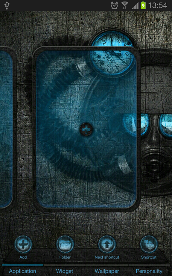 Next launcher theme STALKER N