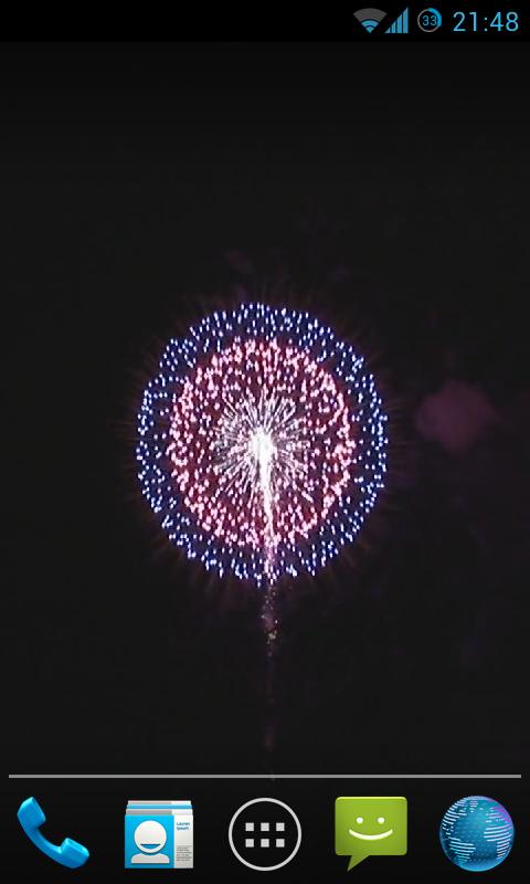 Fireworks Live Wallpaper HD 2