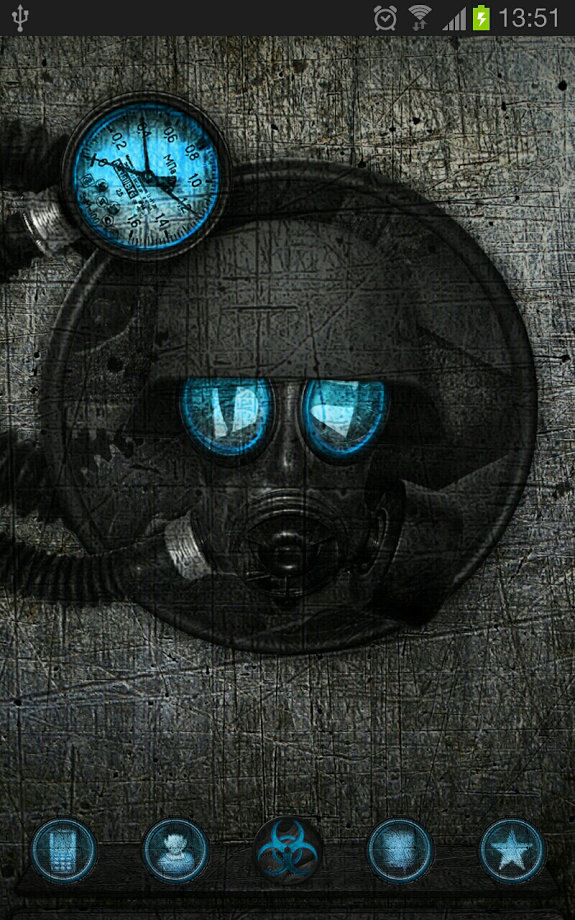 Next launcher theme STALKER N