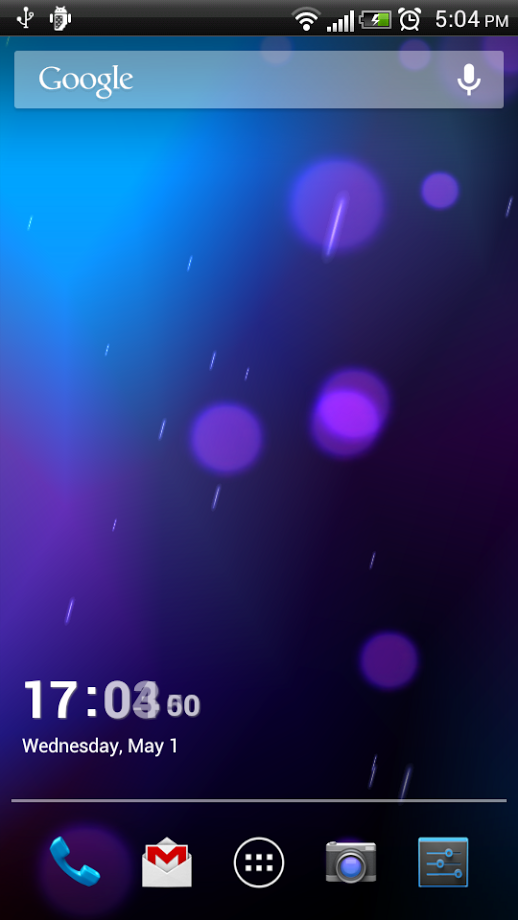 Animated Clock Widget