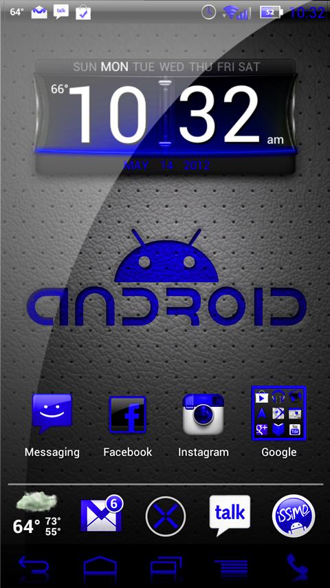 NateModz Blue CM10 Theme