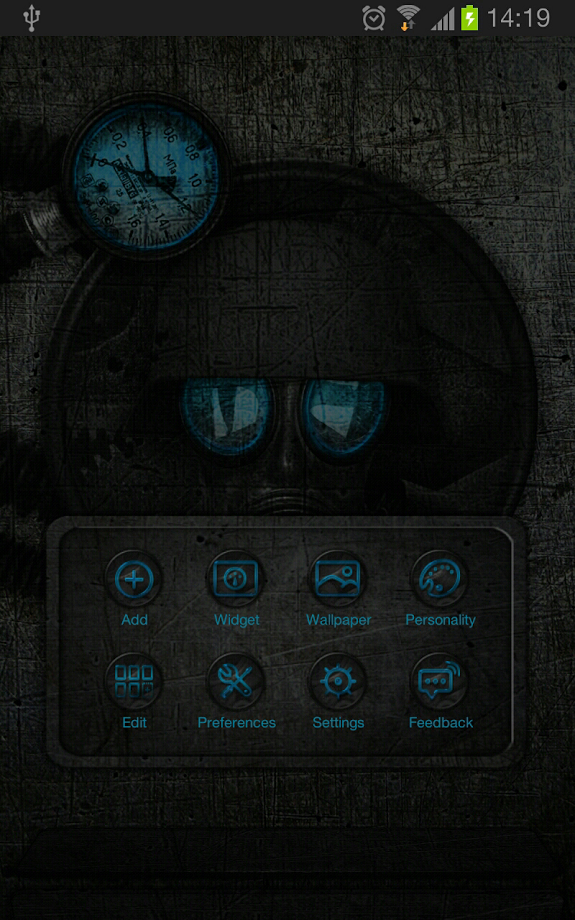 Next launcher theme STALKER N