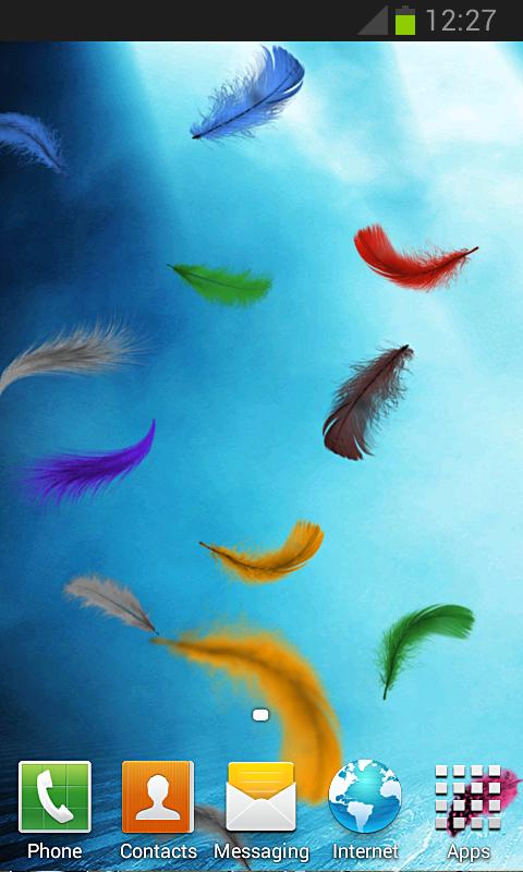 Feather Live Wallpaper HD Full