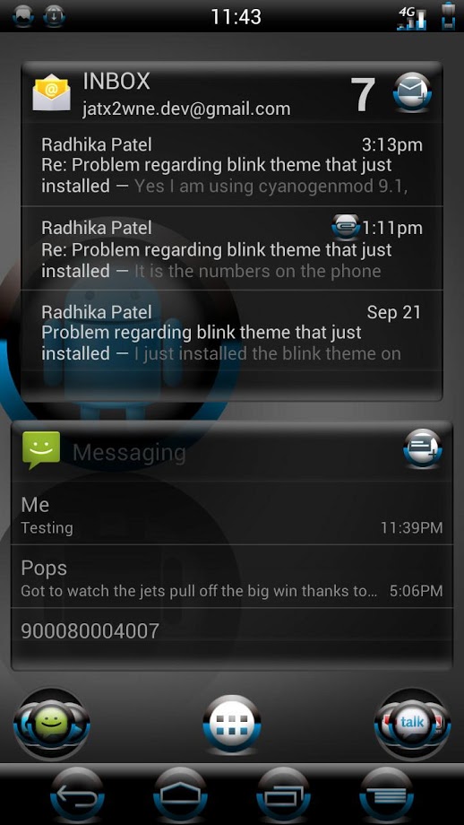 CM AOKP Theme Optics