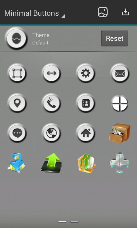 NEXT Launcher Minimal Buttons