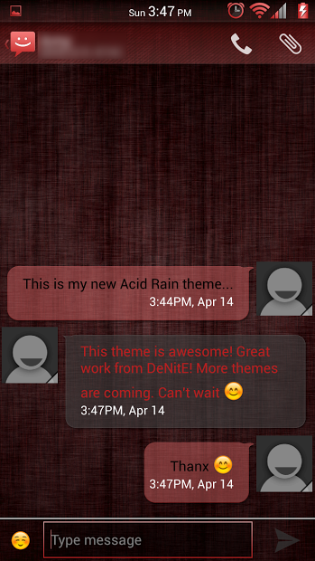 Acid Rain Red CM11/AOKP Theme