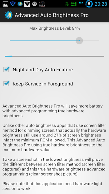 ADV AUTO BRIGHTNESS PRO