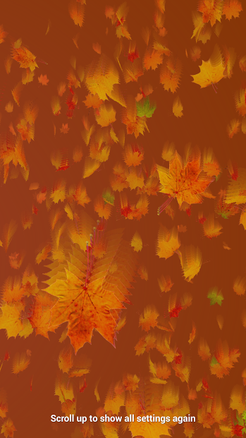 Autumn Leaves Live Wallpaper