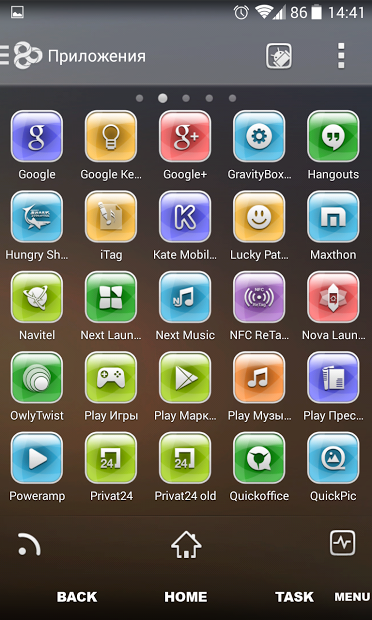 Belle Multi Launcher Theme