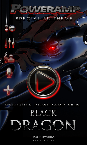 black dragon poweramp skin