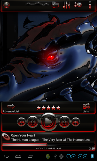 black dragon poweramp skin