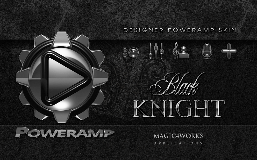 Black Knight Poweramp skins