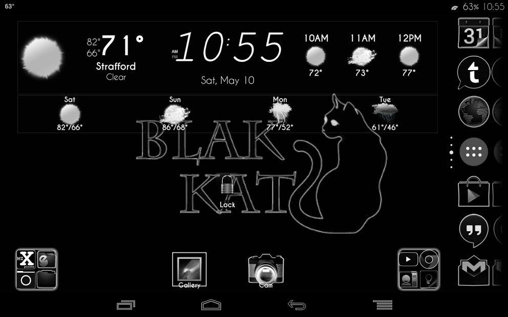 BlakKat Full CM11 Theme - Root