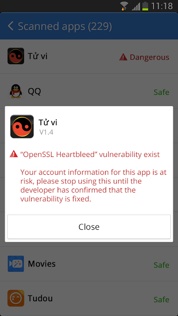 CM Security Heartbleed Scanner