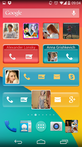 Contact HD Widgets