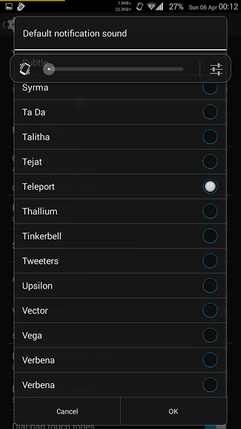 DarkOlio CM11 Theme