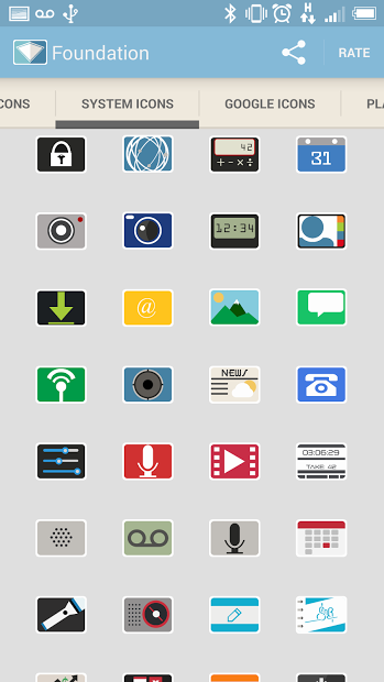 Foundation Icon Pack