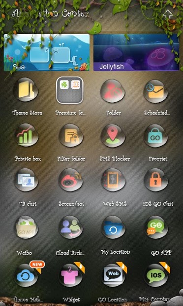 GO SMS Pro Dryad Super Theme