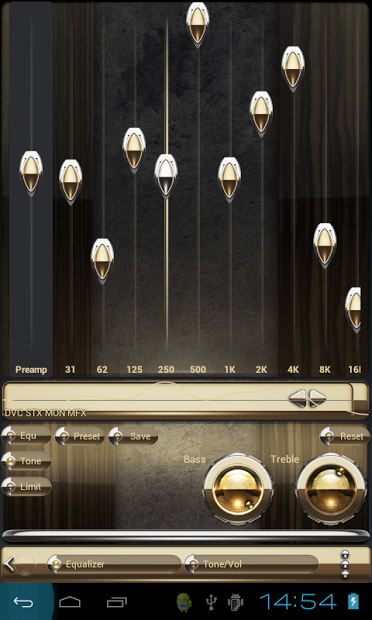 Golden Light Poweramp skin