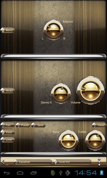 Golden Light Poweramp skin