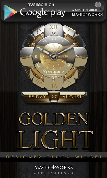 Golden Light Poweramp skin