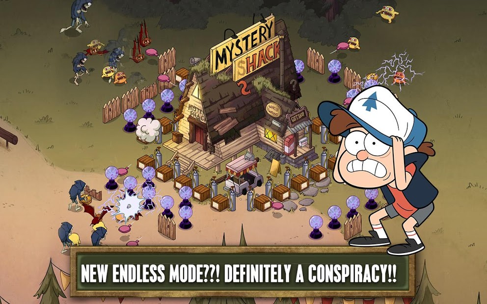 Gravity Falls Mystery Attack