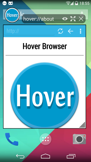 Hover Browser