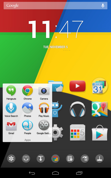 KitKat 4.4+ Launcher Theme