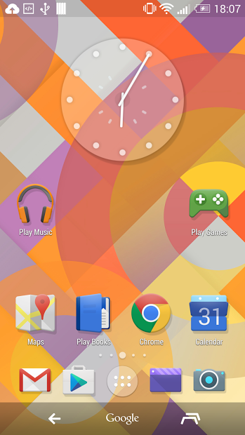 KitKat 4.4+ Launcher Theme