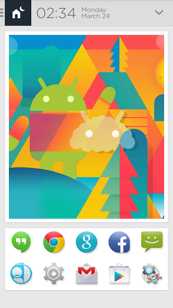 KitKat 4.4+ Launcher Theme