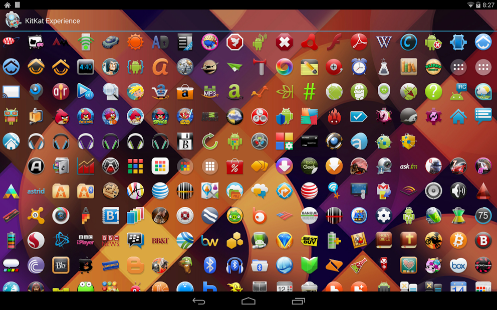 KitKat 4.4+ Launcher Theme