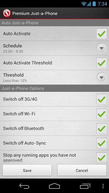 Longevity - Battery Saver