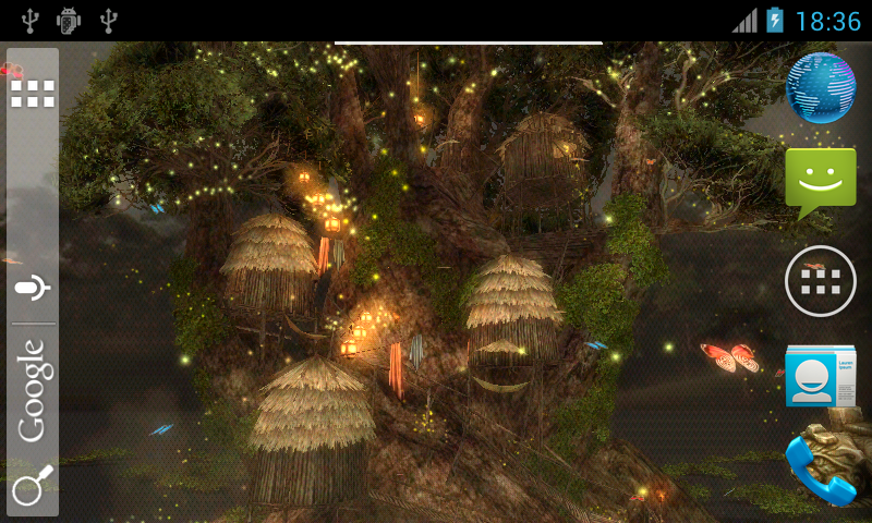 Magic Tree 3D Live Wallpaper