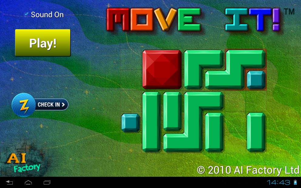 Move it!  Block Sliding Puzzle