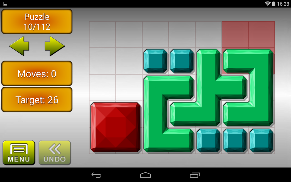 Move it!  Block Sliding Puzzle