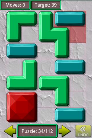 Move it!  Block Sliding Puzzle