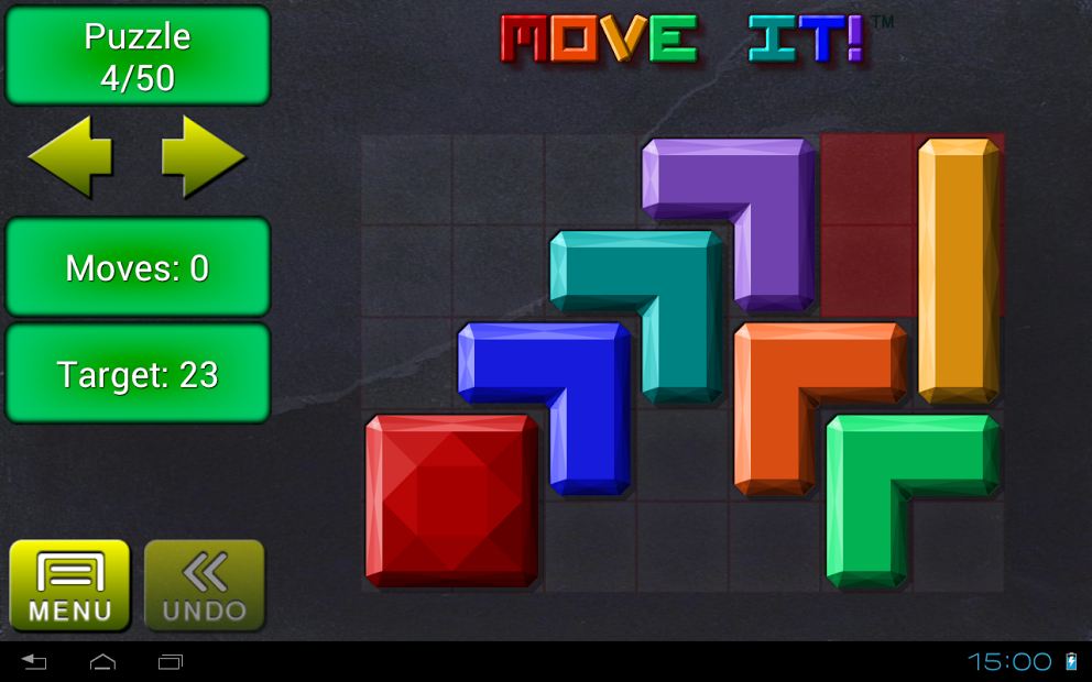 Move it!  Block Sliding Puzzle