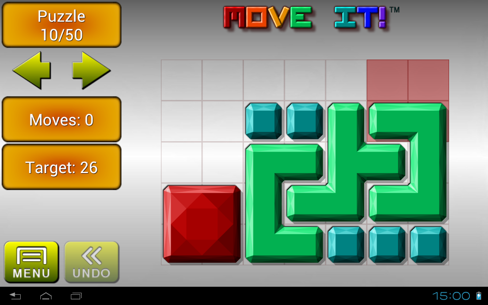 Move it!  Block Sliding Puzzle