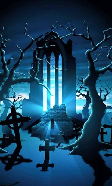 Mystic Cemetery Live Wallpaper