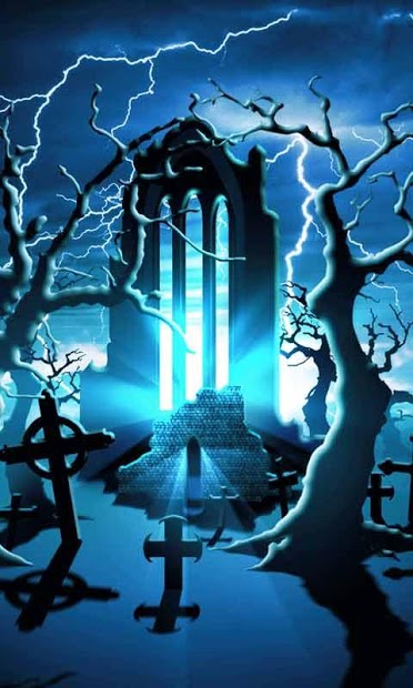 Mystic Cemetery Live Wallpaper