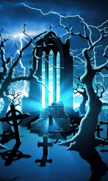 Mystic Cemetery Live Wallpaper