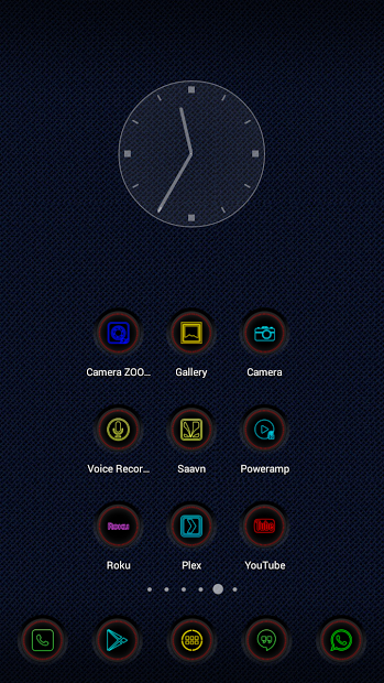 Neon Multi-Launcher Icon Pack